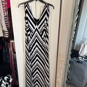 BNWT Farm Rio Chevron striped sweater dress size xl